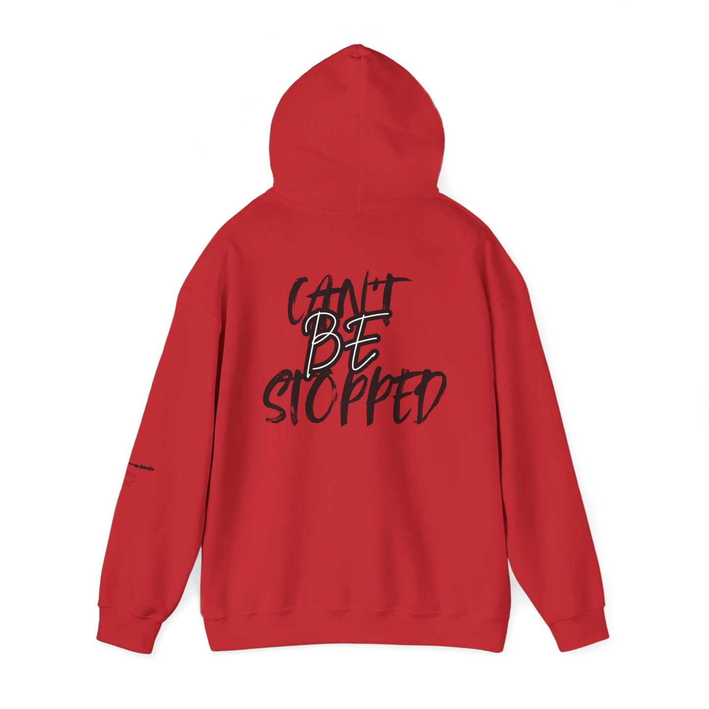 Unisex Motivational Hoodie Can Not Be Stopped Awakening Streetwear, Bold Statement Gear