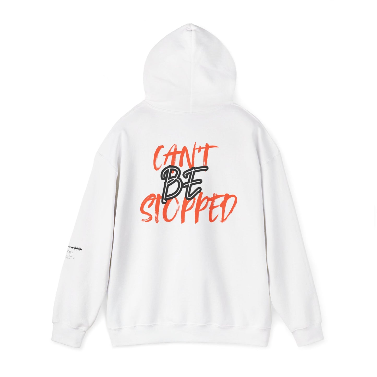 Unisex Motivational Hoodie Can Not Be Stopped Awakening Streetwear, Bold Statement Gear