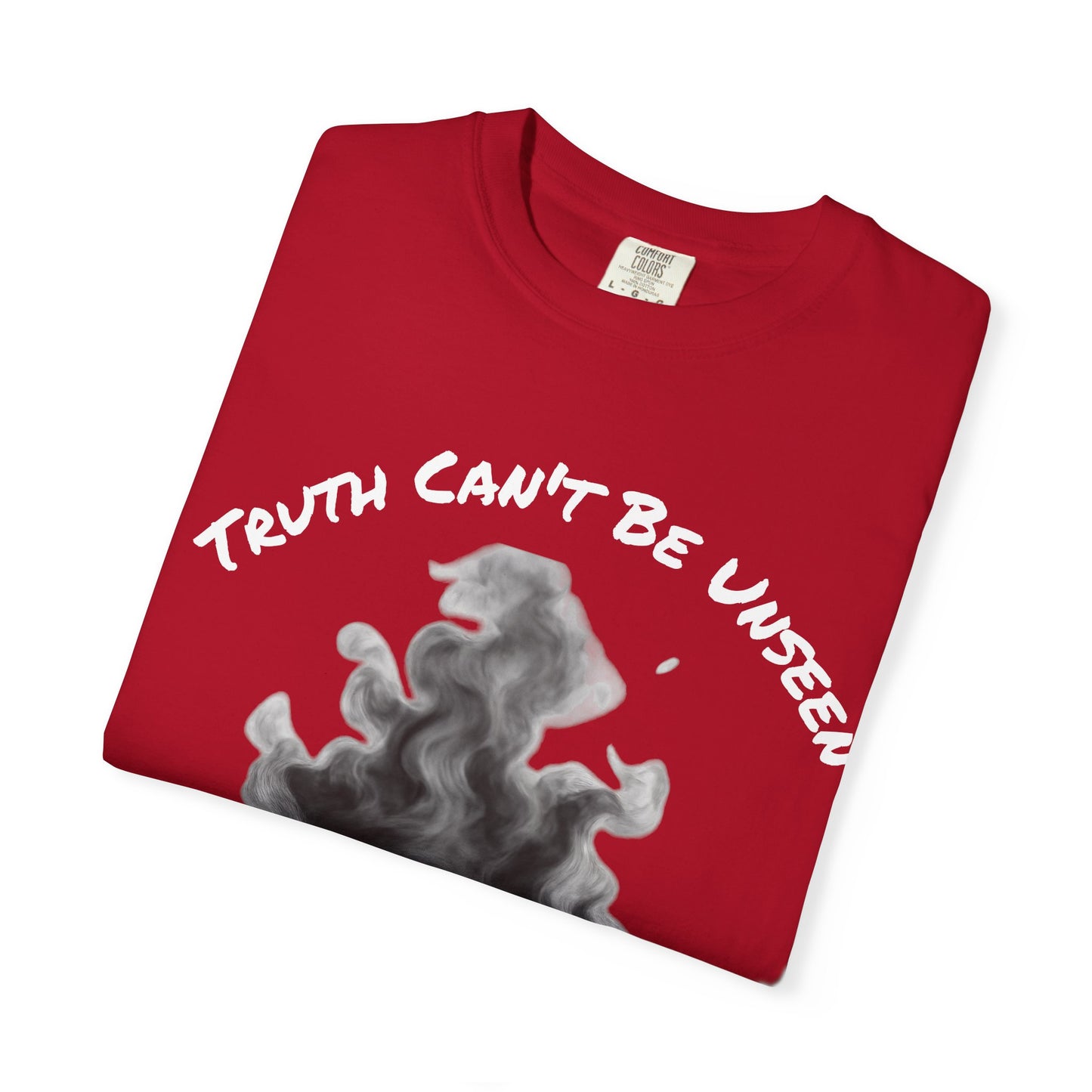 Truth Can’t Be Unseen Shirt – Third Eye Smoke Graphic Tee, Spiritual Awakened Shirt, Edgy Conscious T-Shirt for Men & Women