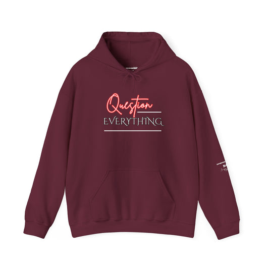 Question Everything Hoodie – Free Thinker Graphic Hoodie