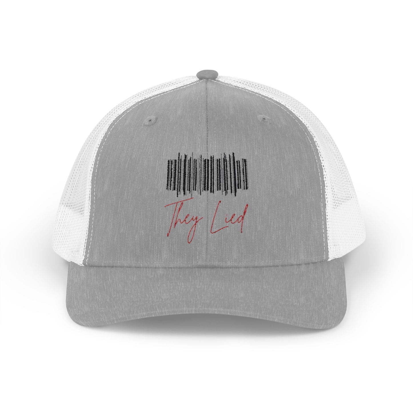 They Lied.™ Barcode Hat – Wake ‘Em Up Streetwear
