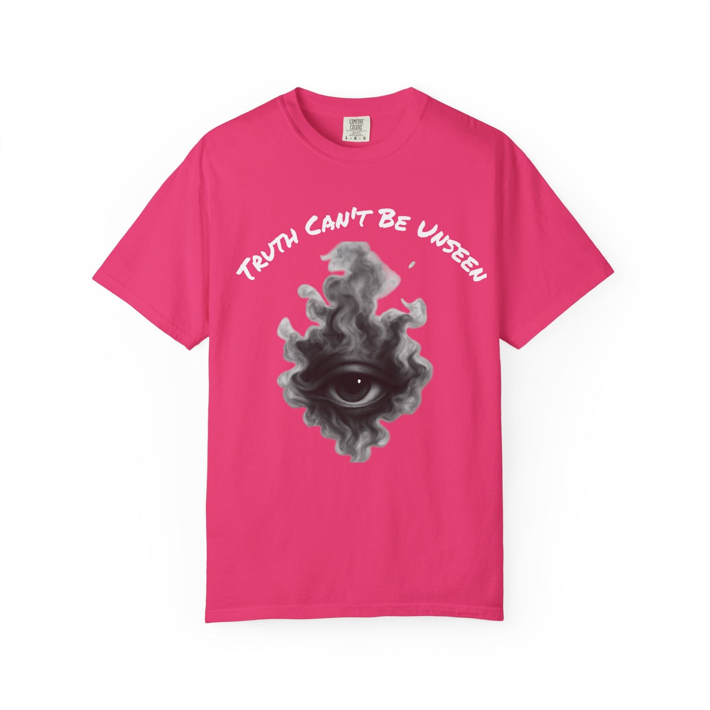 Truth Can’t Be Unseen Shirt – Third Eye Smoke Graphic Tee, Spiritual Awakened Shirt, Edgy Conscious T-Shirt for Men & Women
