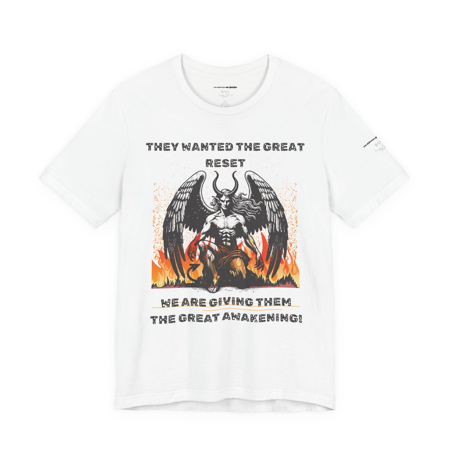 Great Awakening Graphic Tee – Bold Statement Unisex Shirt, Conspiracy Truth Seeker T-Shirt, Anti Great Reset, Freedom Fighter Gift, Festival & Streetwear