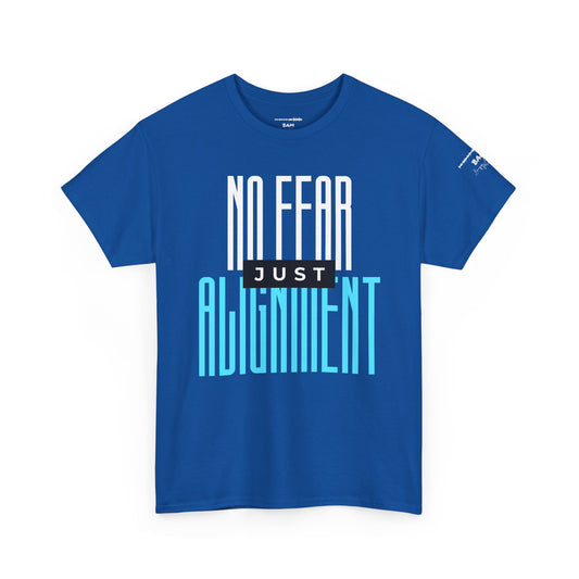 No Fear. Just Alignment. – BAM Mindset Tee | Conscious Warrior Collection