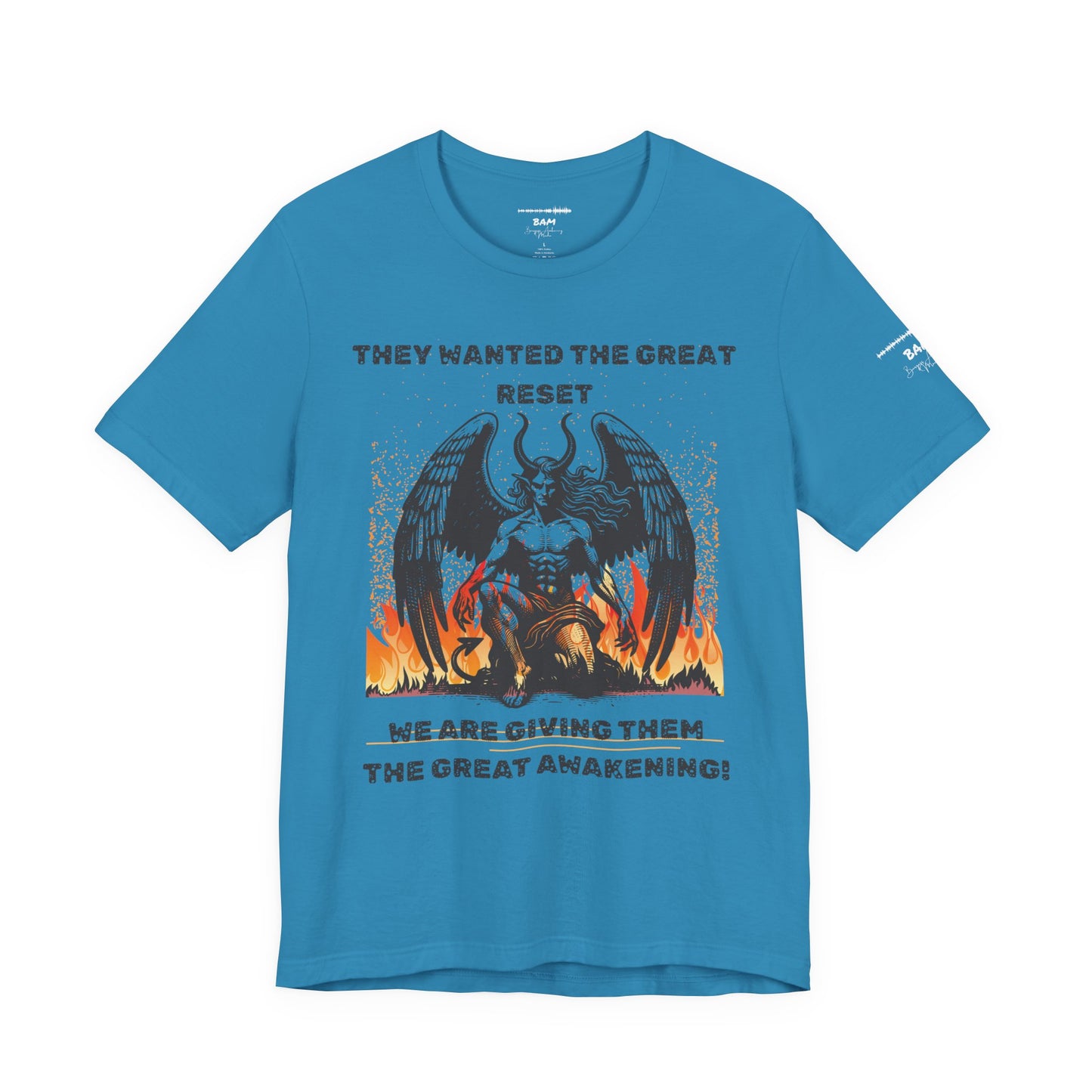 Great Awakening Graphic Tee – Bold Statement Unisex Shirt, Conspiracy Truth Seeker T-Shirt, Anti Great Reset, Freedom Fighter Gift, Festival & Streetwear