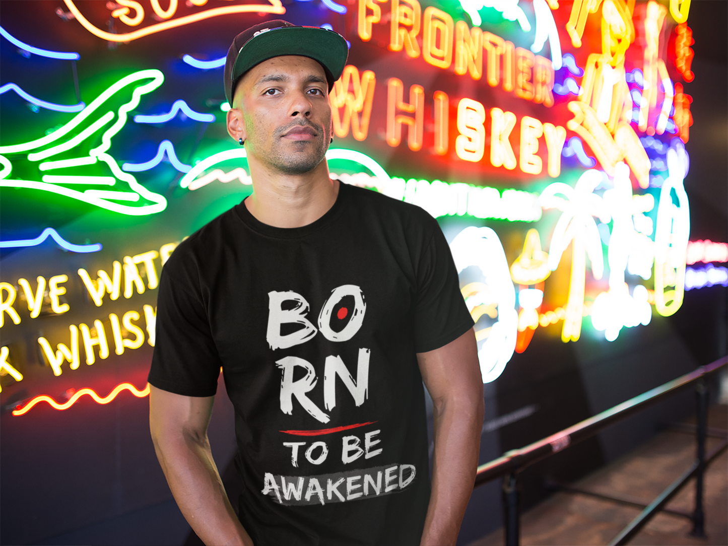 Born to Be Awakened – Unisex Inspirational T‑Shirt, Motivational Graphic Tee, Awakening Apparel
