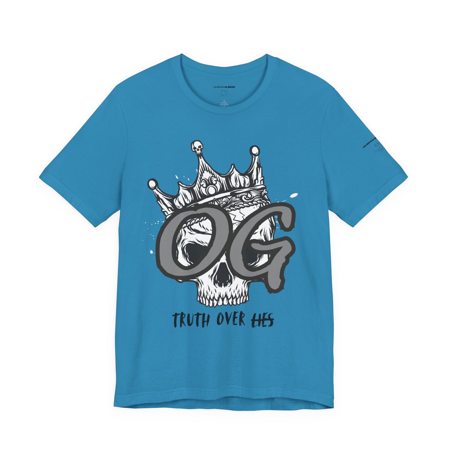 OG Truther Tee | Truth Over Lies Skull Design | Red-Pilled Nutrition Facts Shirt | Unisex Streetwear | Matrix Breaker Gift for Truth Seekers