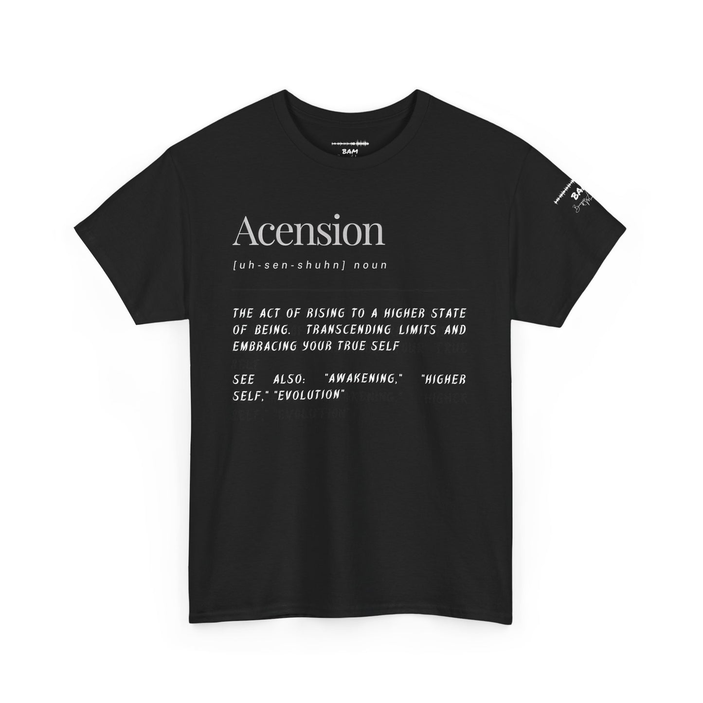 Ascension Unisex Heavy Cotton Tee – Rise Above, Break Limits, Own Your Truth