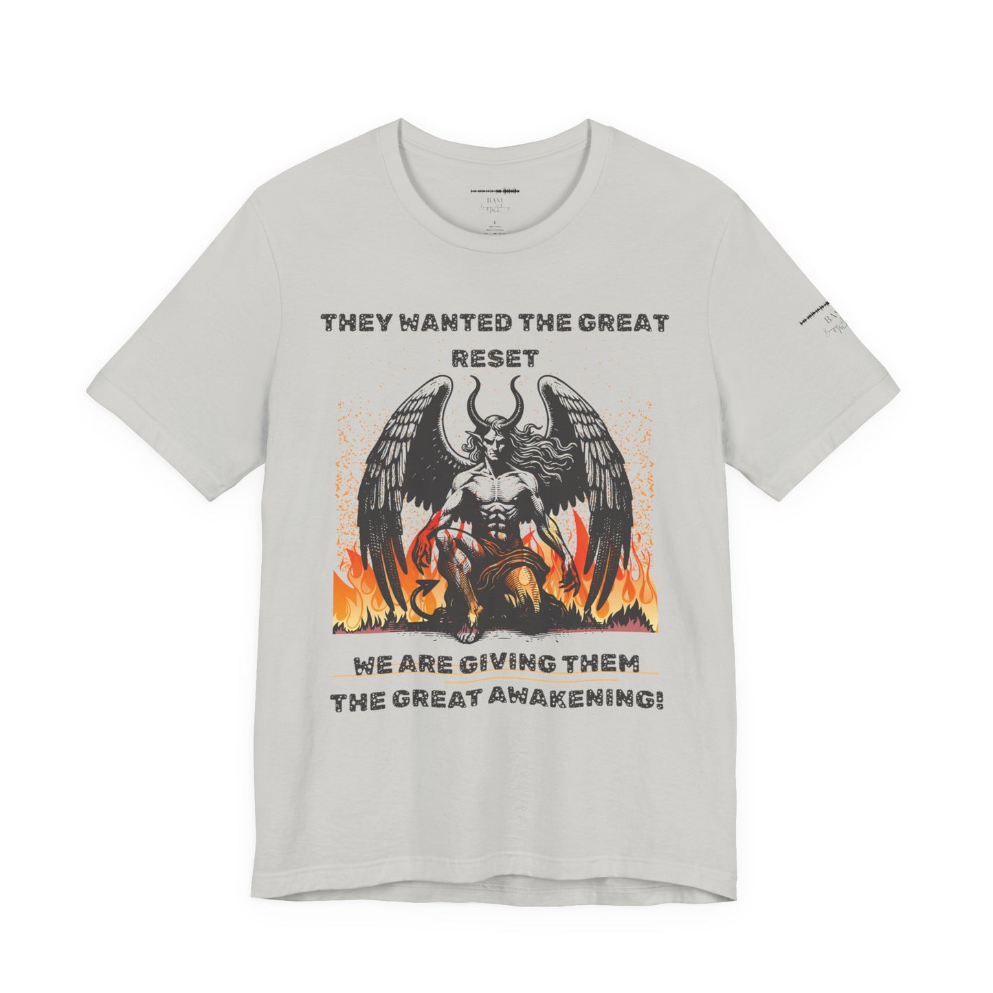 Great Awakening Graphic Tee – Bold Statement Unisex Shirt, Conspiracy Truth Seeker T-Shirt, Anti Great Reset, Freedom Fighter Gift, Festival & Streetwear