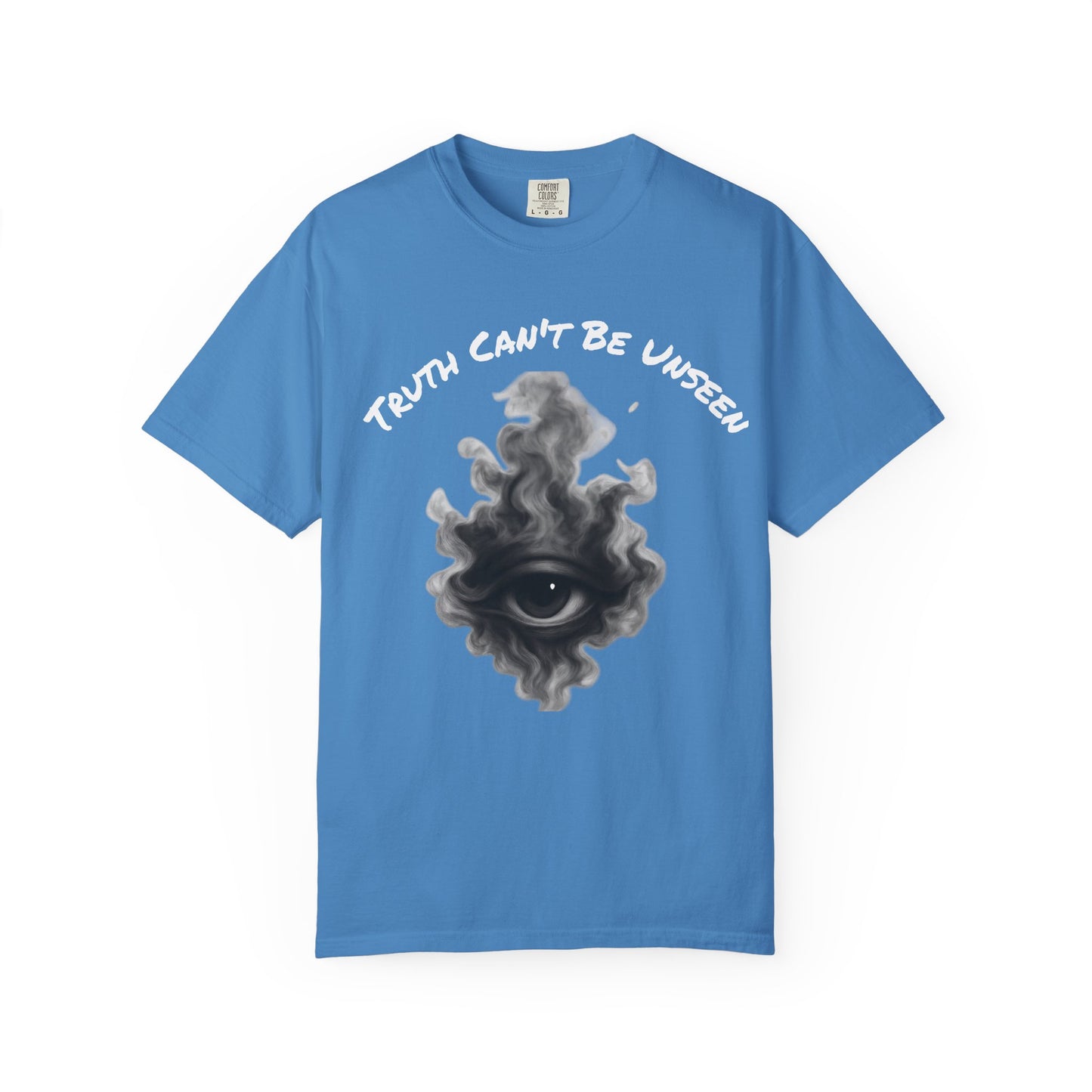 Truth Can’t Be Unseen Shirt – Third Eye Smoke Graphic Tee, Spiritual Awakened Shirt, Edgy Conscious T-Shirt for Men & Women