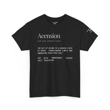 Ascension Unisex Heavy Cotton Tee – Rise Above, Break Limits, Own Your Truth