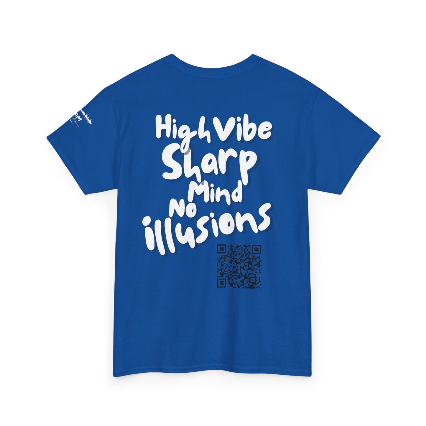 Awaken Loud Unisex Tee – QR Code Back + BAM Logo | Conscious Streetwear