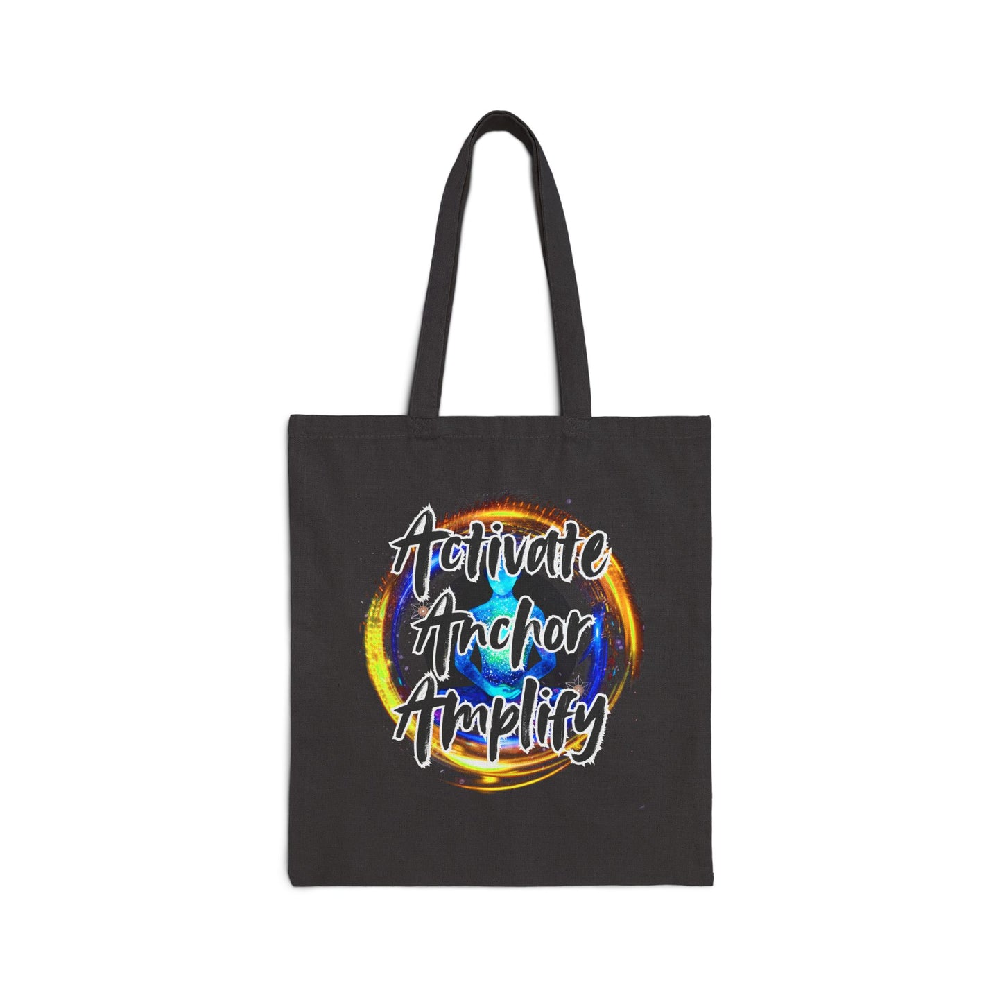 Awakened Lion Canvas Tote Bag – Carry the Frequency