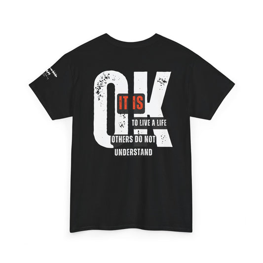 Ascension Unisex Heavy Cotton Tee – Rise Above, Break Limits, Own Your Truth