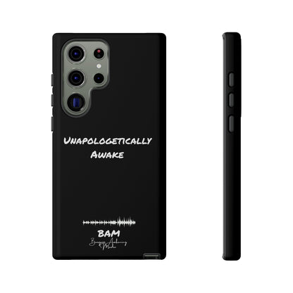 Unapologetically Awake – BAM Conscious Collection Case (Black Edition)