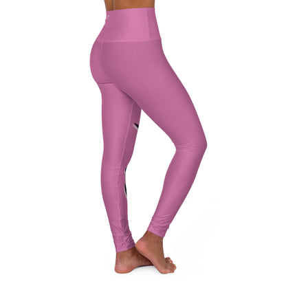 Awakened High-Waisted Leggings – Blush Pink | Burgess Awakening Media