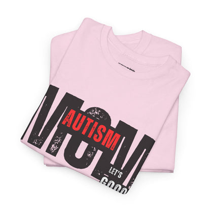 Autism Mom – BAM Heart Warrior Tee | Strength, Patience & Pure Love Edition