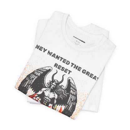 Great Awakening Graphic Tee – Bold Statement Unisex Shirt, Conspiracy Truth Seeker T-Shirt, Anti Great Reset, Freedom Fighter Gift, Festival & Streetwear