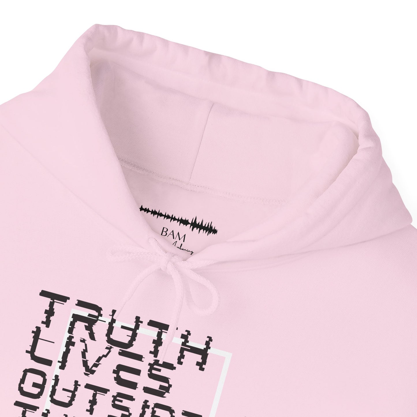 “Outside the Box” Glitch Hoodie – Truth Can’t Be Contained
