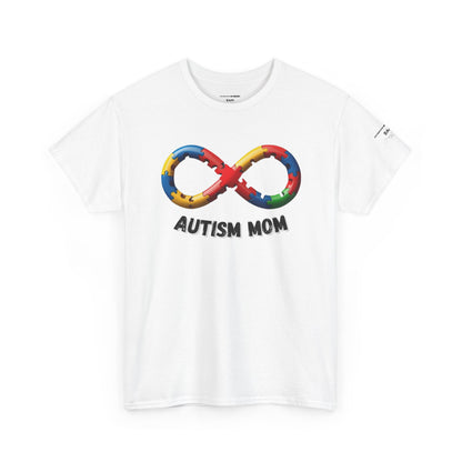 Autism Mom Puzzle Infinity T-Shirt | Strength, Love & Unbreakable Bond