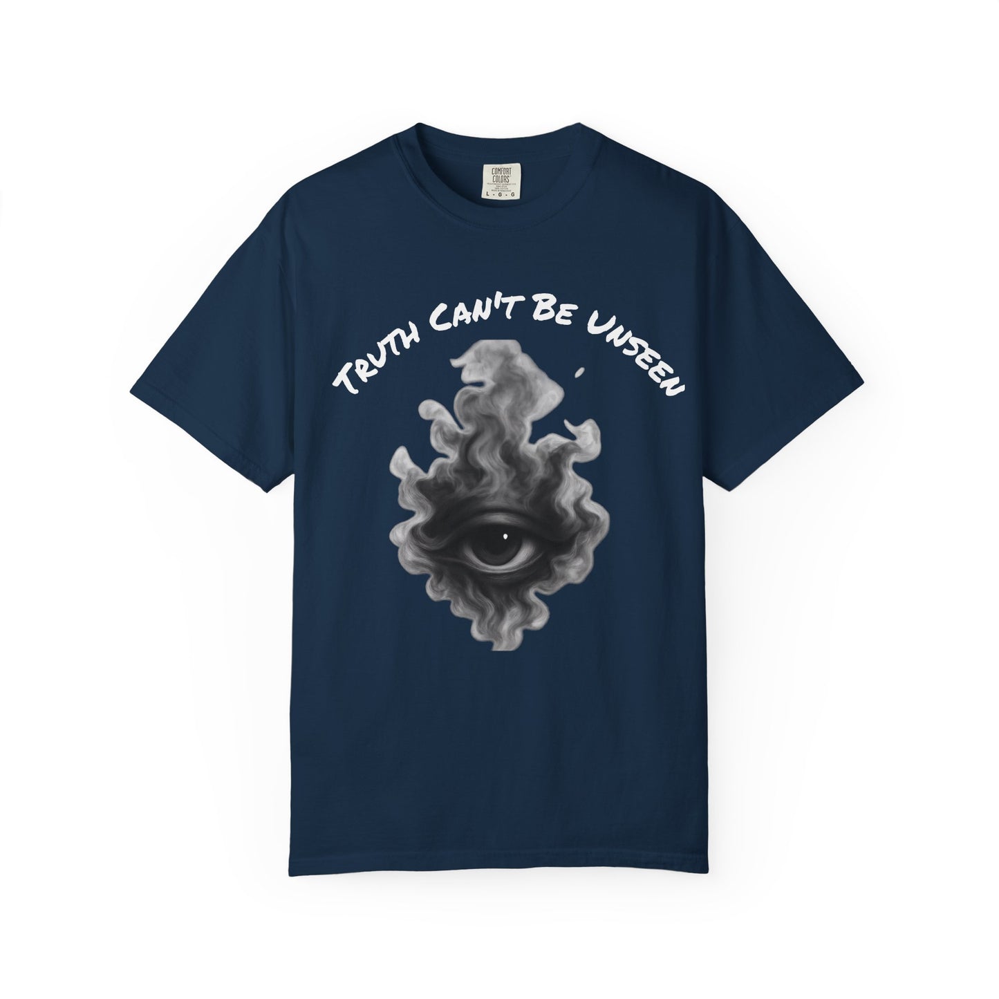 Truth Can’t Be Unseen Shirt – Third Eye Smoke Graphic Tee, Spiritual Awakened Shirt, Edgy Conscious T-Shirt for Men & Women