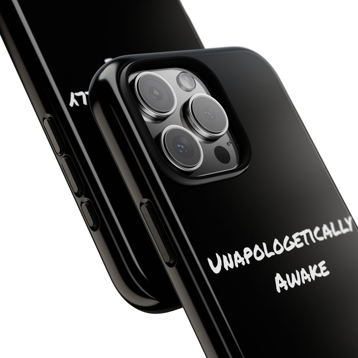 Unapologetically Awake – BAM Conscious Collection Case (Black Edition)