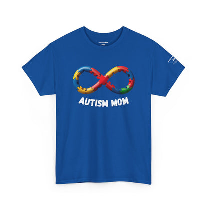 Autism Mom Puzzle Infinity T-Shirt | Strength, Love & Unbreakable Bond