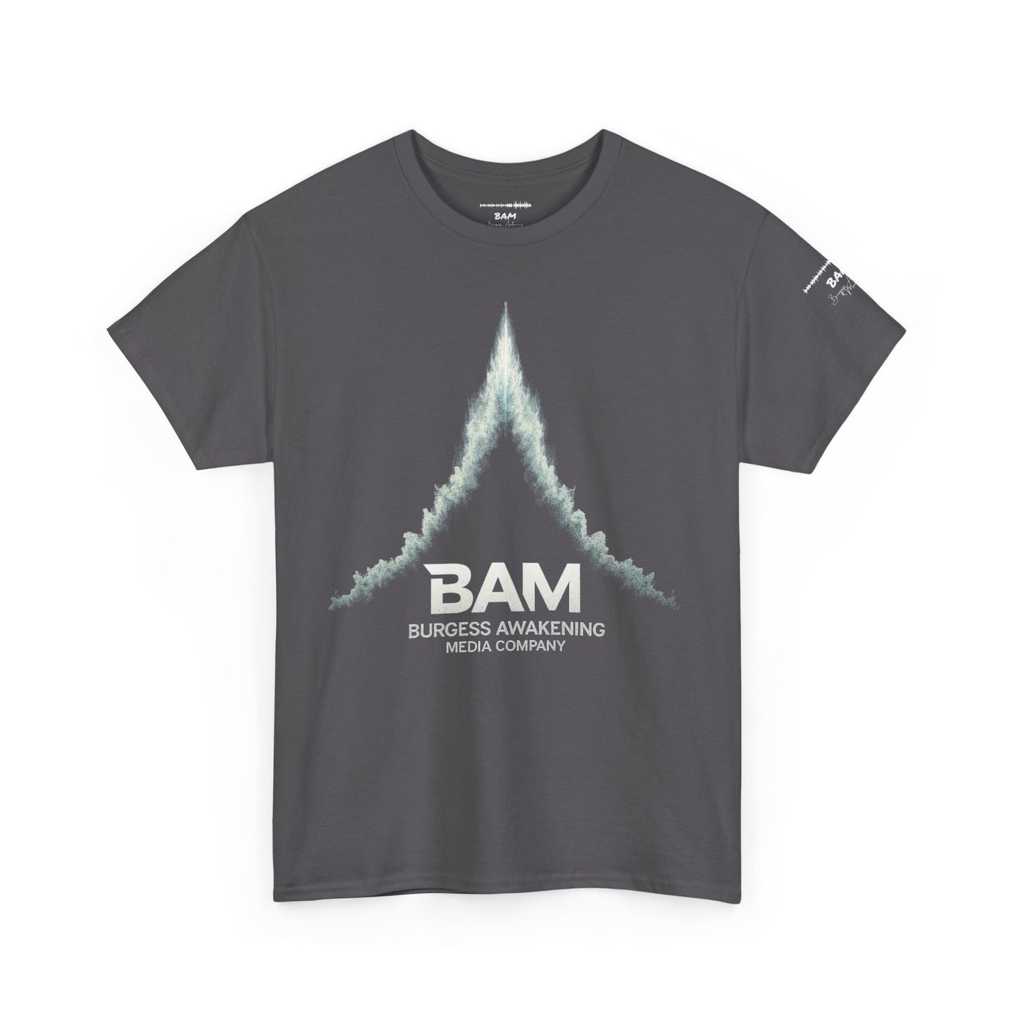 Awaken Loud Unisex Tee – QR Code Back + BAM Logo | Conscious Streetwear
