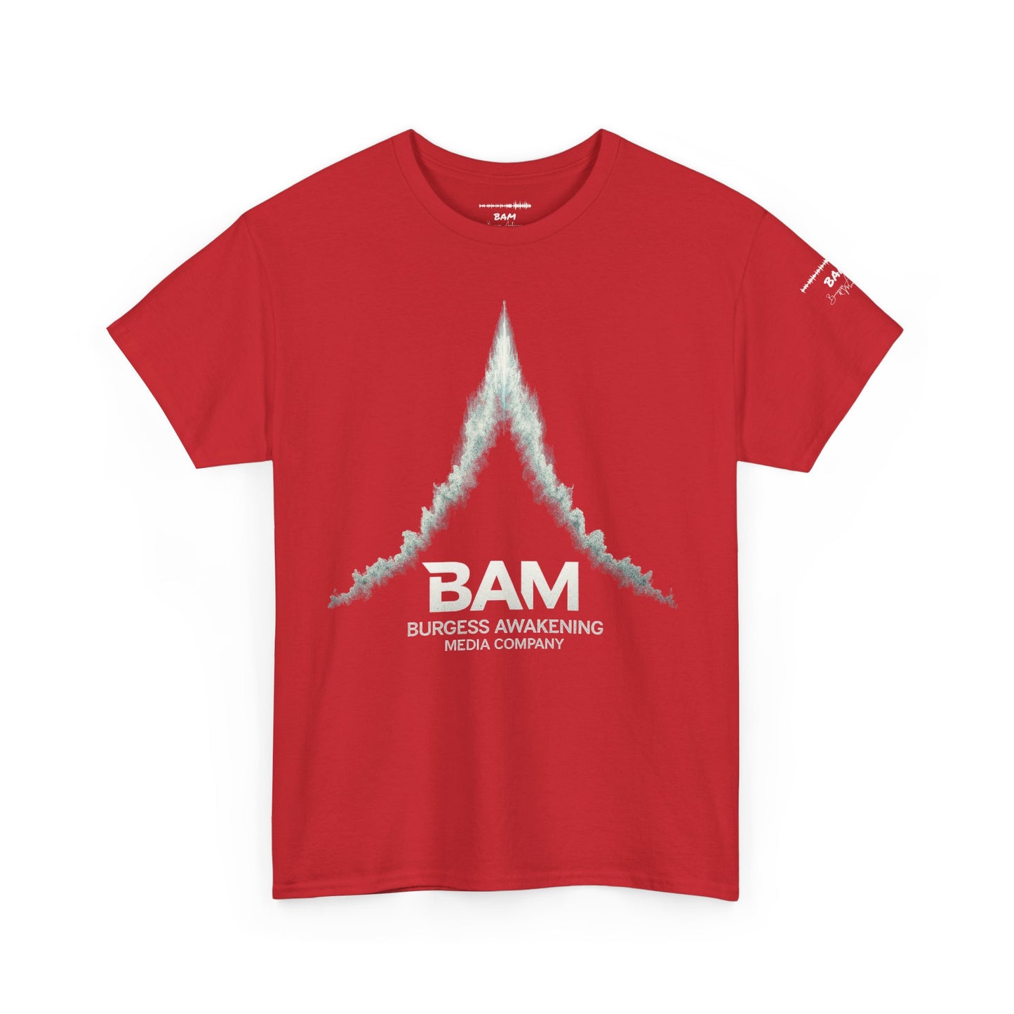 Awaken Loud Unisex Tee – QR Code Back + BAM Logo | Conscious Streetwear