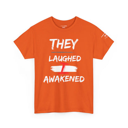 “They Laughed / I Awakened” – Be Weird Tee | BAM Signature Collection