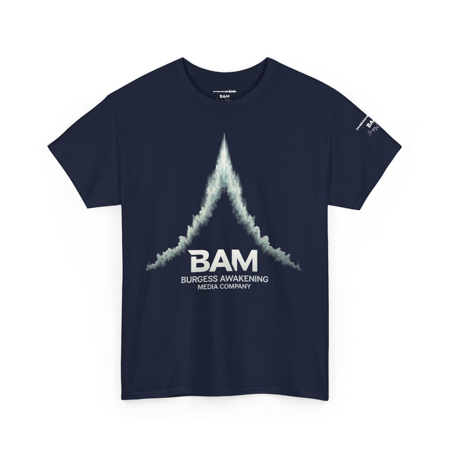 Awaken Loud Unisex Tee – QR Code Back + BAM Logo | Conscious Streetwear