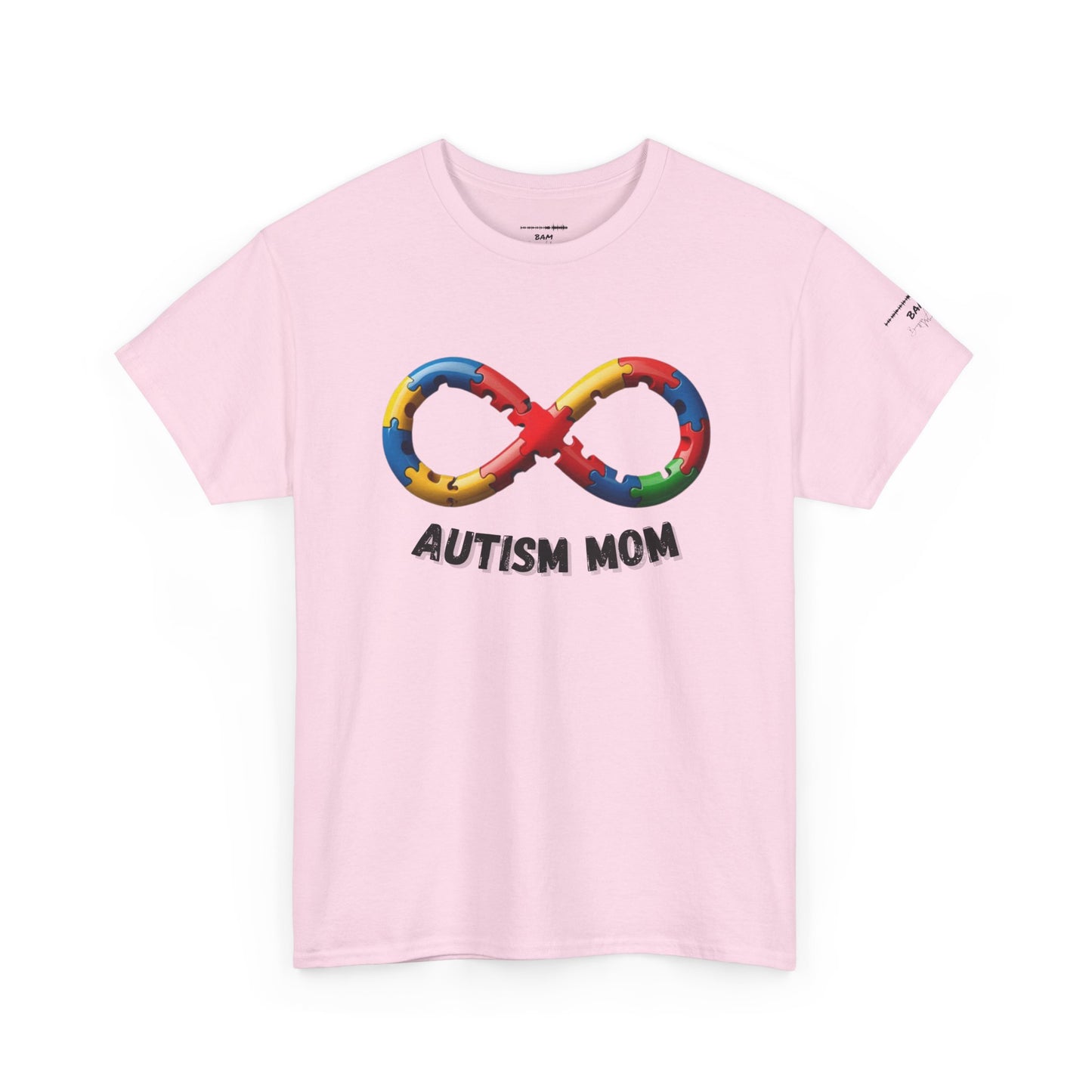 Autism Mom Puzzle Infinity T-Shirt | Strength, Love & Unbreakable Bond