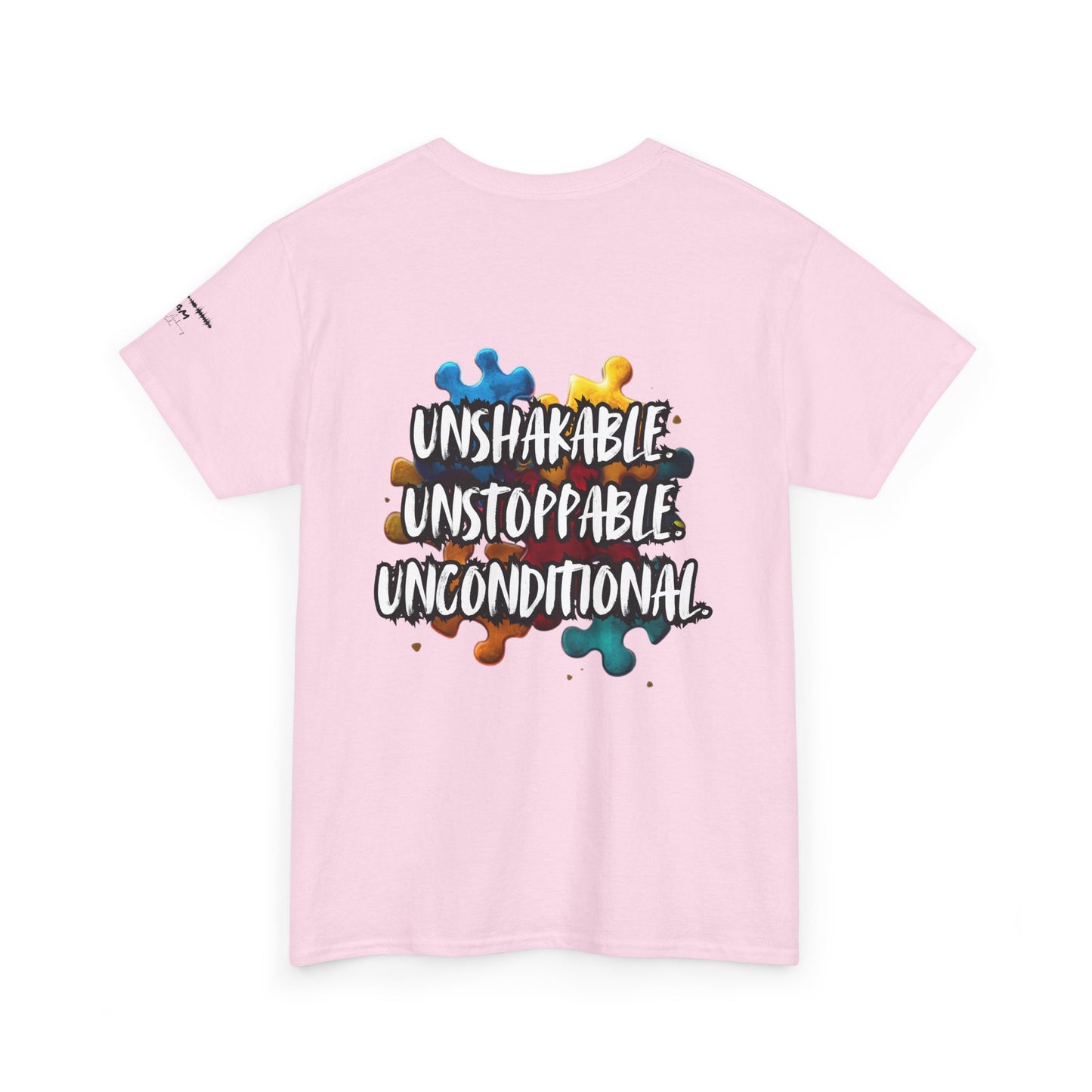 Autism Mom Puzzle Infinity T-Shirt | Strength, Love & Unbreakable Bond
