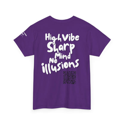Awaken Loud Unisex Tee – QR Code Back + BAM Logo | Conscious Streetwear