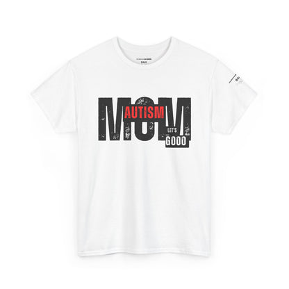 Autism Mom – BAM Heart Warrior Tee | Strength, Patience & Pure Love Edition