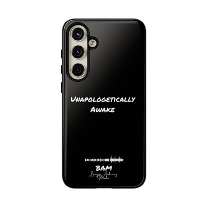 Unapologetically Awake – BAM Conscious Collection Case (Black Edition)