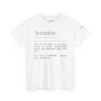 Ascension Unisex Heavy Cotton Tee – Rise Above, Break Limits, Own Your Truth