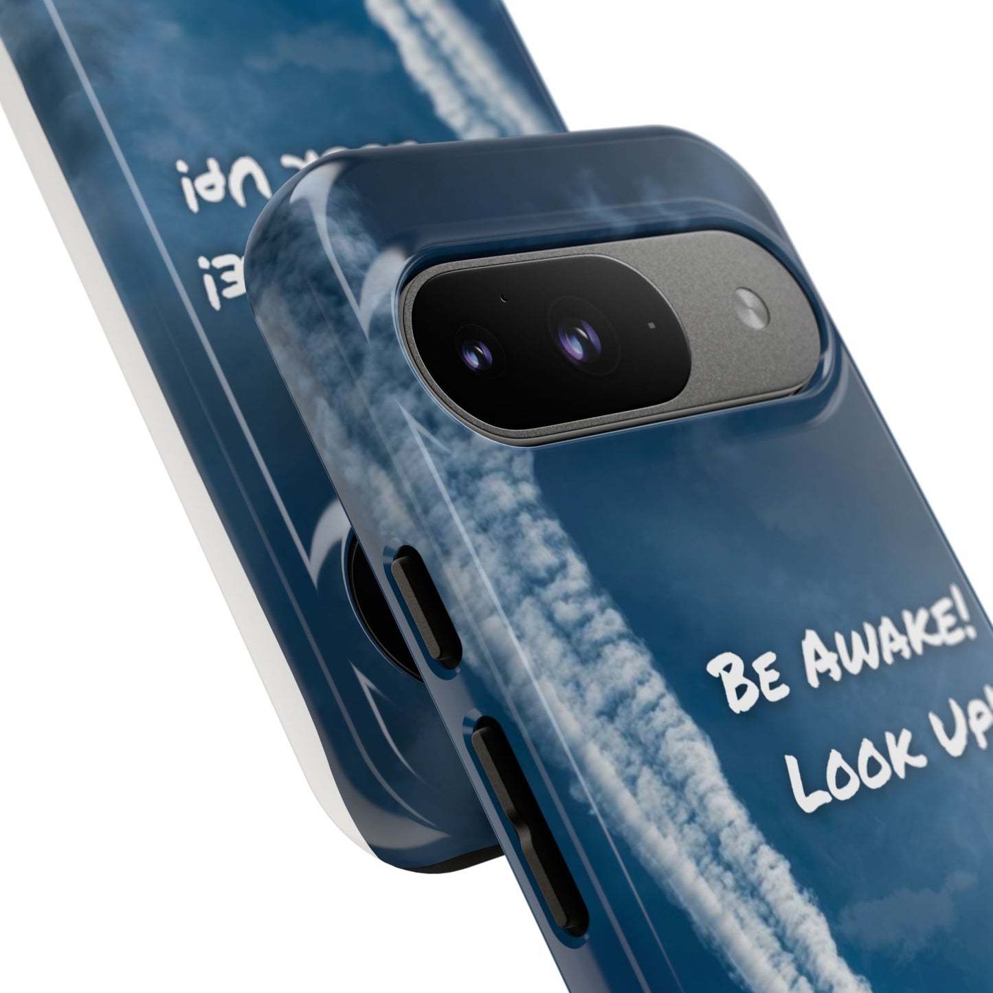 Be Awake – Look Up! Chemtrail Awareness Phone Case (BAM Conscious Collection)