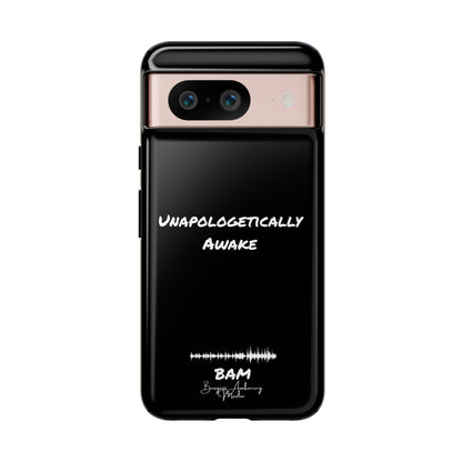 Unapologetically Awake – BAM Conscious Collection Case (Black Edition)