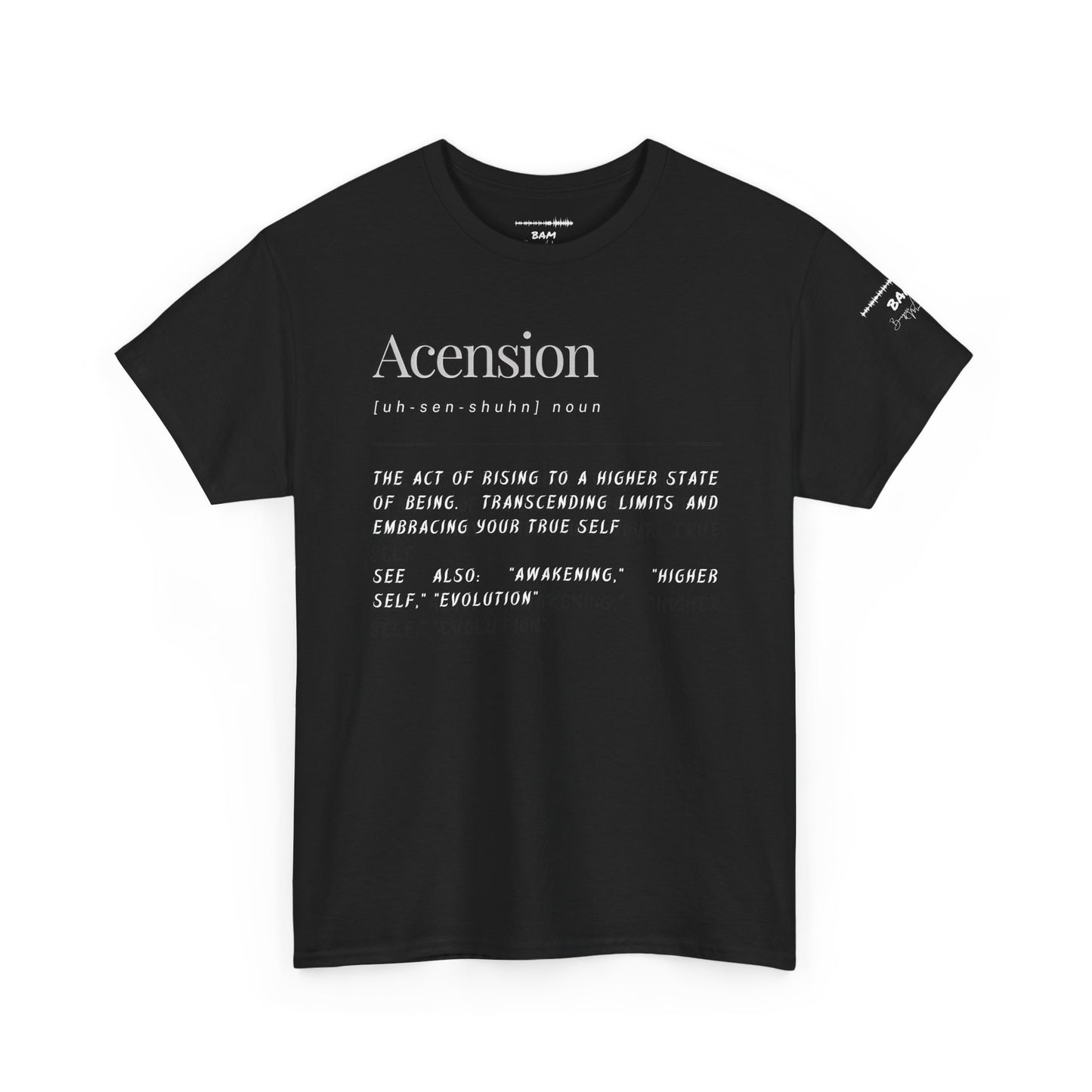 Ascension Unisex Heavy Cotton Tee – Rise Above, Break Limits, Own Your Truth