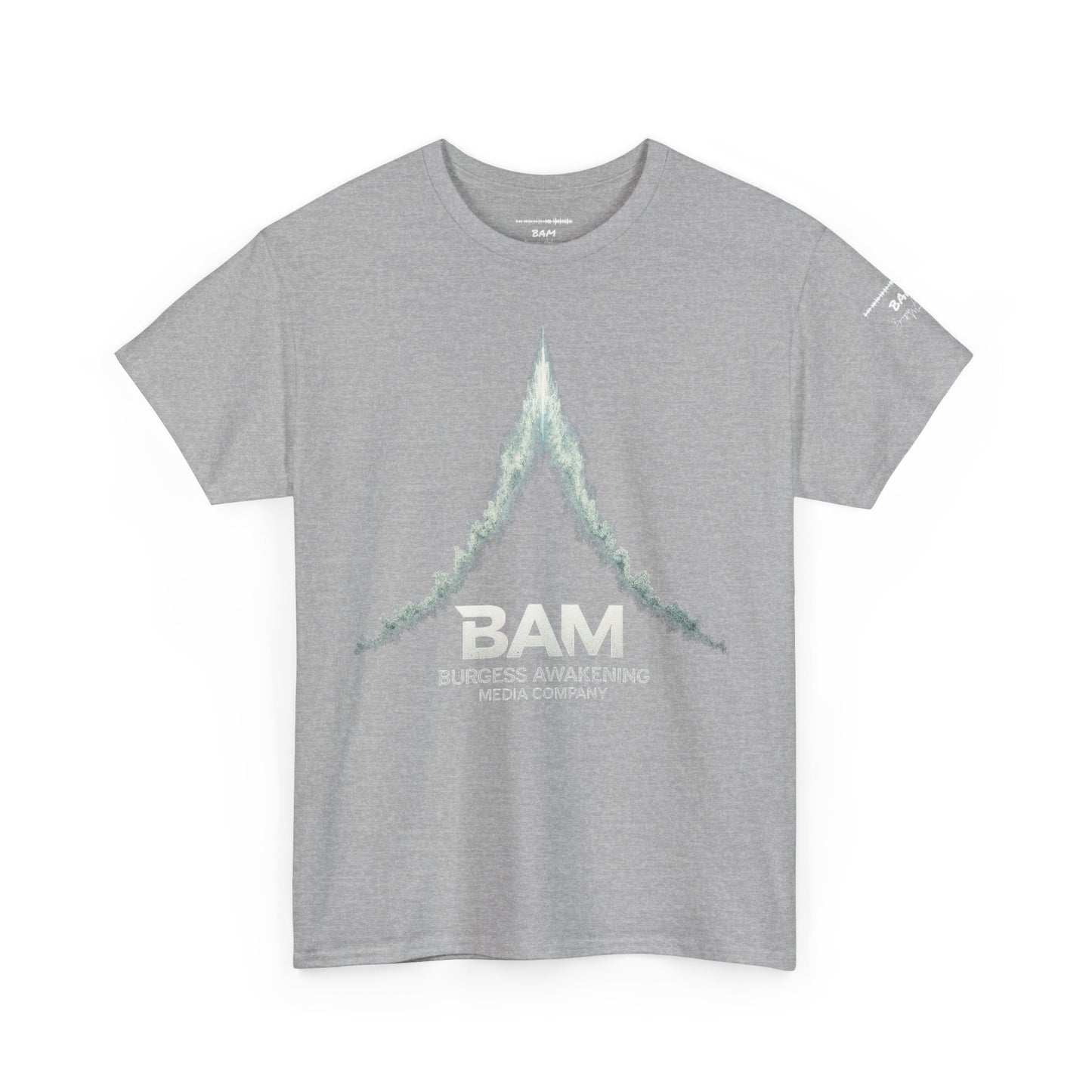 Awaken Loud Unisex Tee – QR Code Back + BAM Logo | Conscious Streetwear