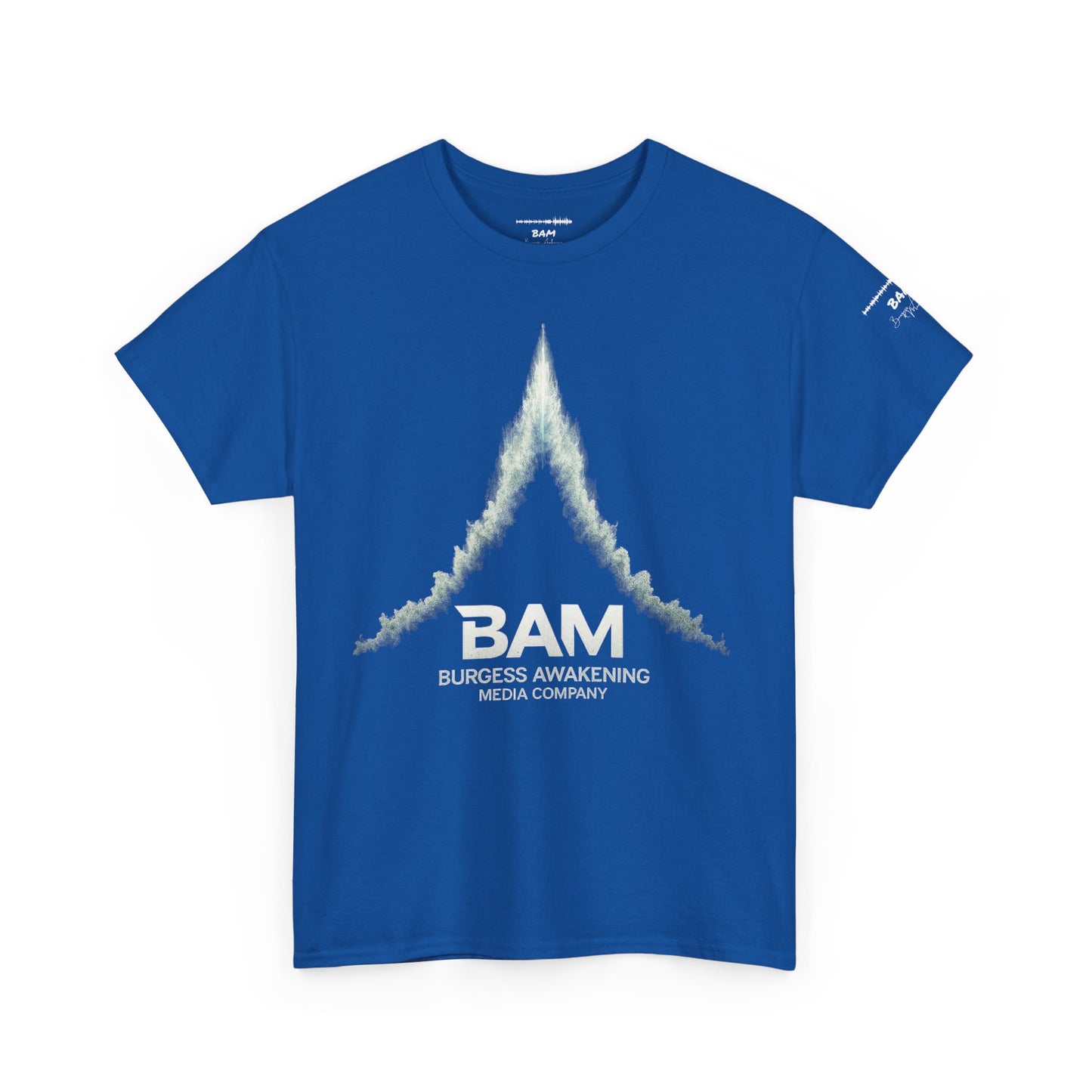 Awaken Loud Unisex Tee – QR Code Back + BAM Logo | Conscious Streetwear