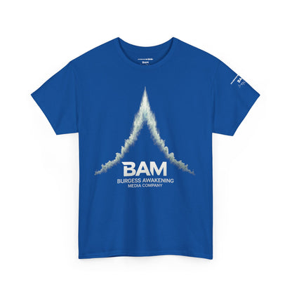 Awaken Loud Unisex Tee – QR Code Back + BAM Logo | Conscious Streetwear