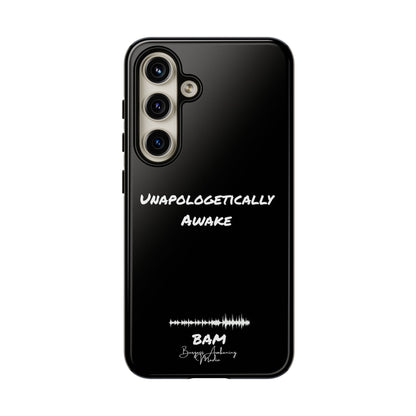 Unapologetically Awake – BAM Conscious Collection Case (Black Edition)