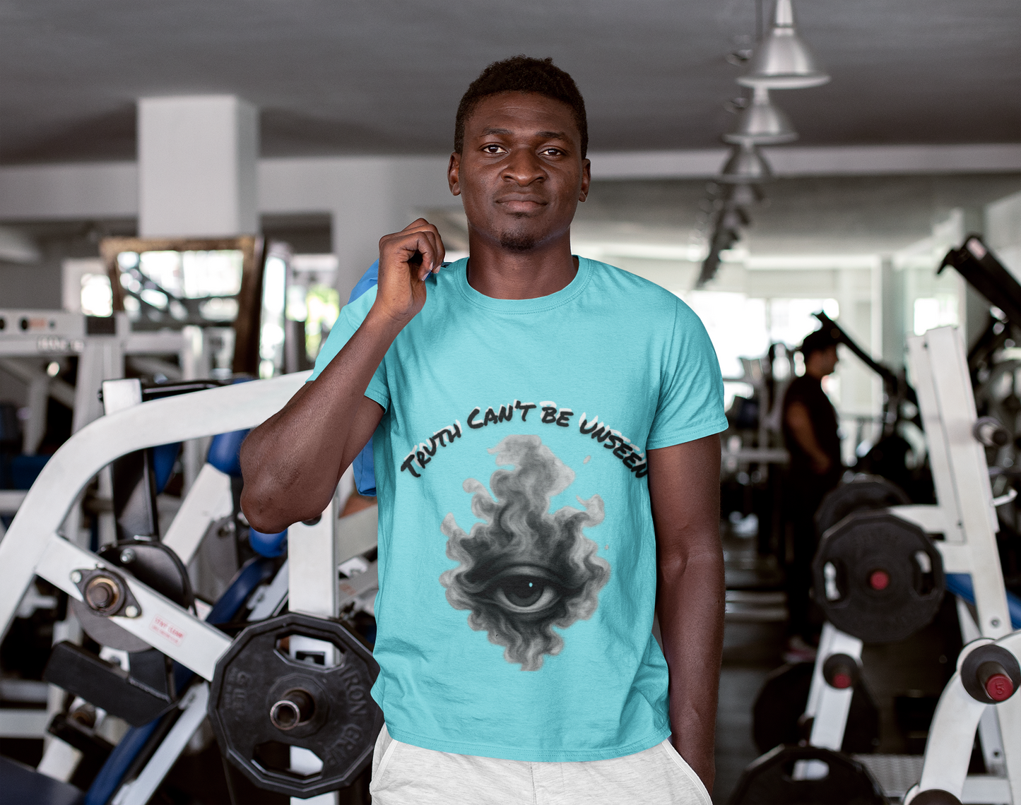 Truth Can’t Be Unseen Shirt – Third Eye Smoke Graphic Tee, Spiritual Awakened Shirt, Edgy Conscious T-Shirt for Men & Women