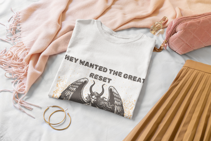 Great Awakening Graphic Tee – Bold Statement Unisex Shirt, Conspiracy Truth Seeker T-Shirt, Anti Great Reset, Freedom Fighter Gift, Festival & Streetwear