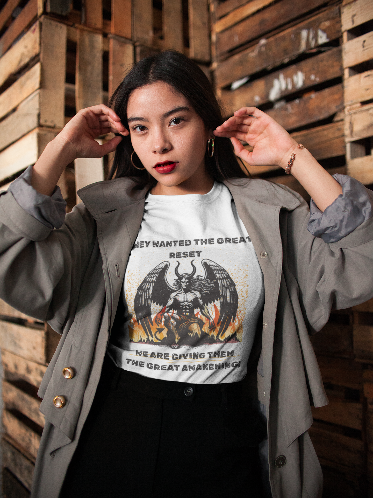 Great Awakening Graphic Tee – Bold Statement Unisex Shirt, Conspiracy Truth Seeker T-Shirt, Anti Great Reset, Freedom Fighter Gift, Festival & Streetwear
