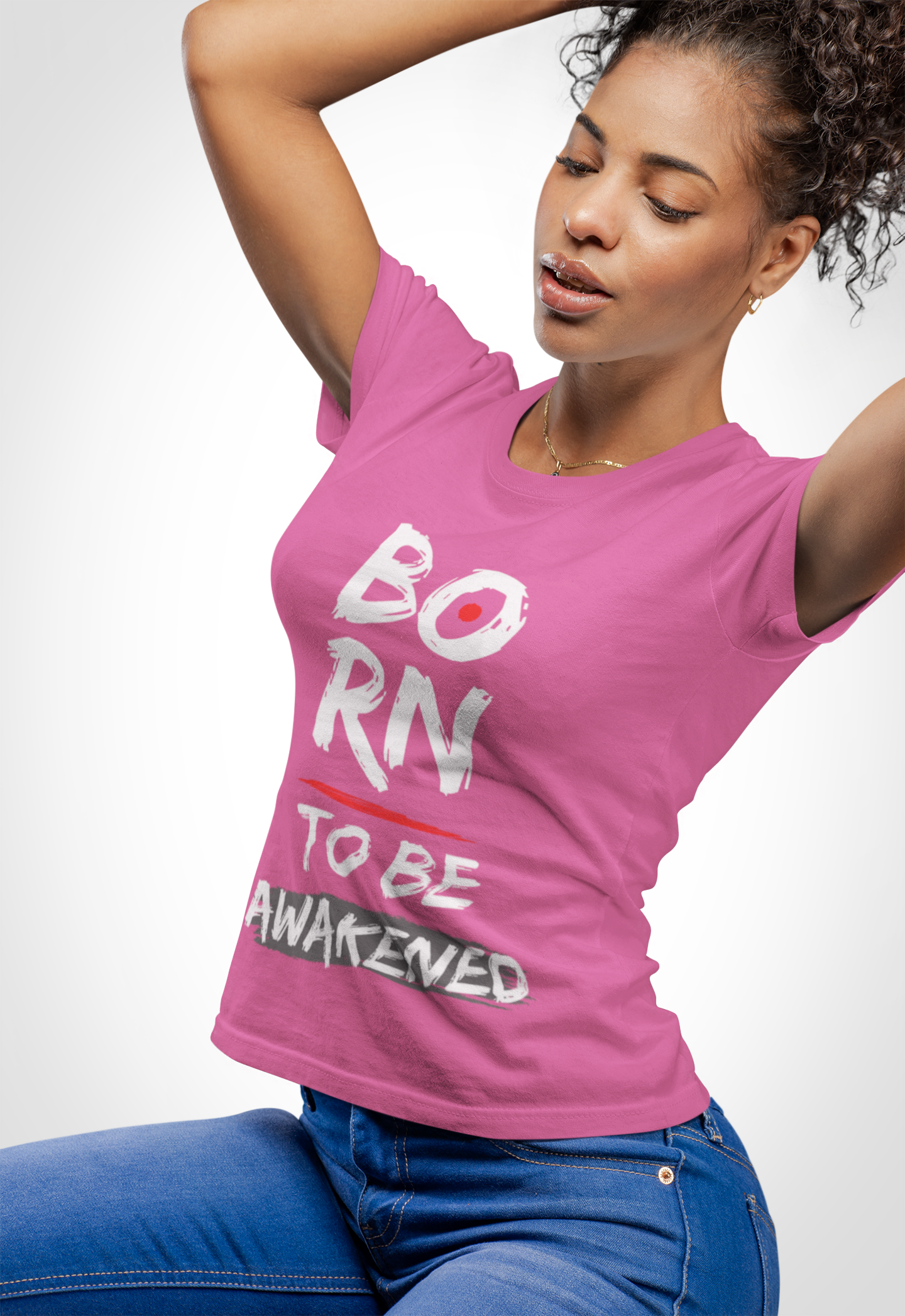 Born to Be Awakened – Unisex Inspirational T‑Shirt, Motivational Graphic Tee, Awakening Apparel