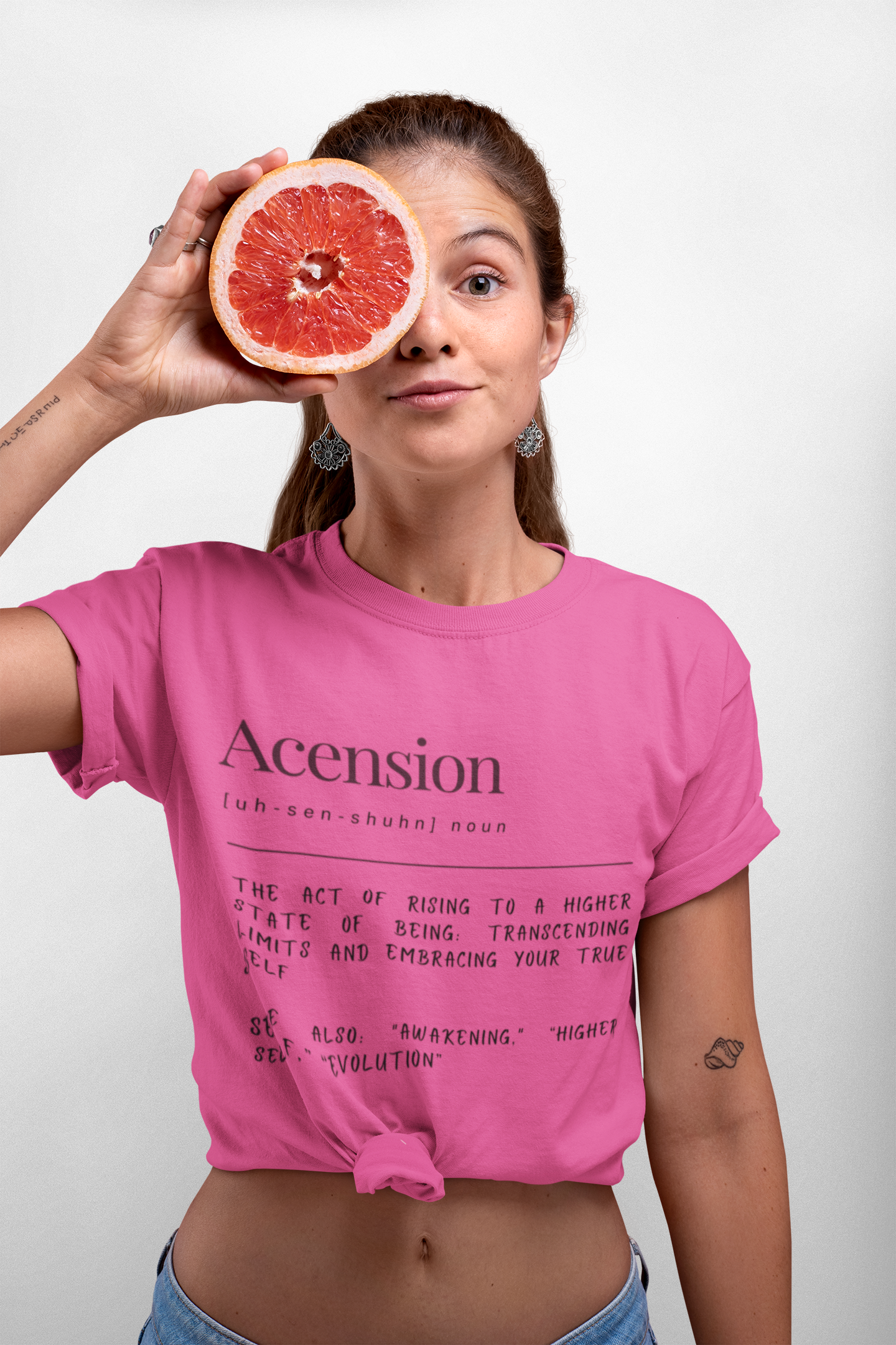 Ascension Unisex Heavy Cotton Tee – Rise Above, Break Limits, Own Your Truth