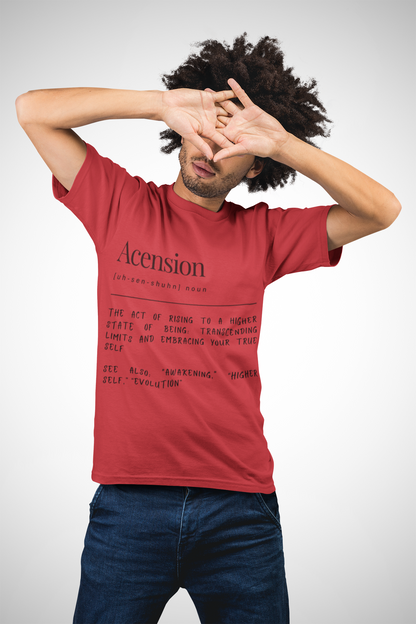 Ascension Unisex Heavy Cotton Tee – Rise Above, Break Limits, Own Your Truth